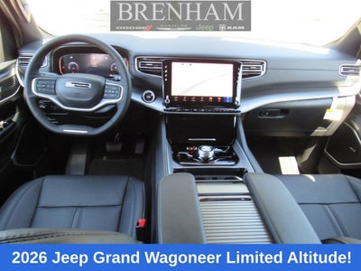 2026 Jeep Grand Wagoneer GRAND WAGONEER LIMITED ALTITUDE 4X4