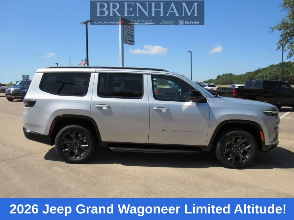 2026 Jeep Grand Wagoneer GRAND WAGONEER LIMITED ALTITUDE 4X4