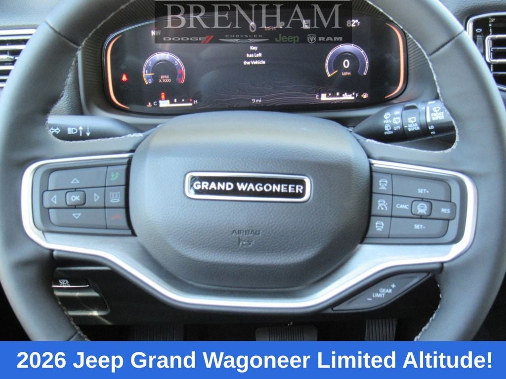 2026 Jeep Grand Wagoneer GRAND WAGONEER LIMITED ALTITUDE 4X4