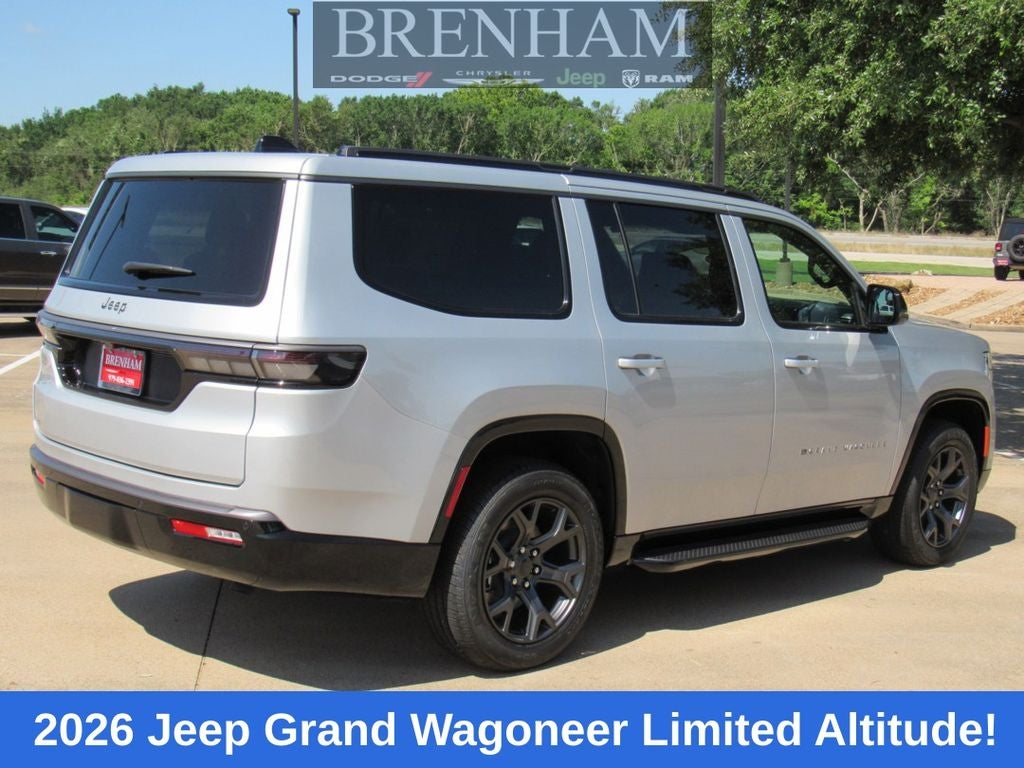 2026 Jeep Grand Wagoneer GRAND WAGONEER LIMITED ALTITUDE 4X4