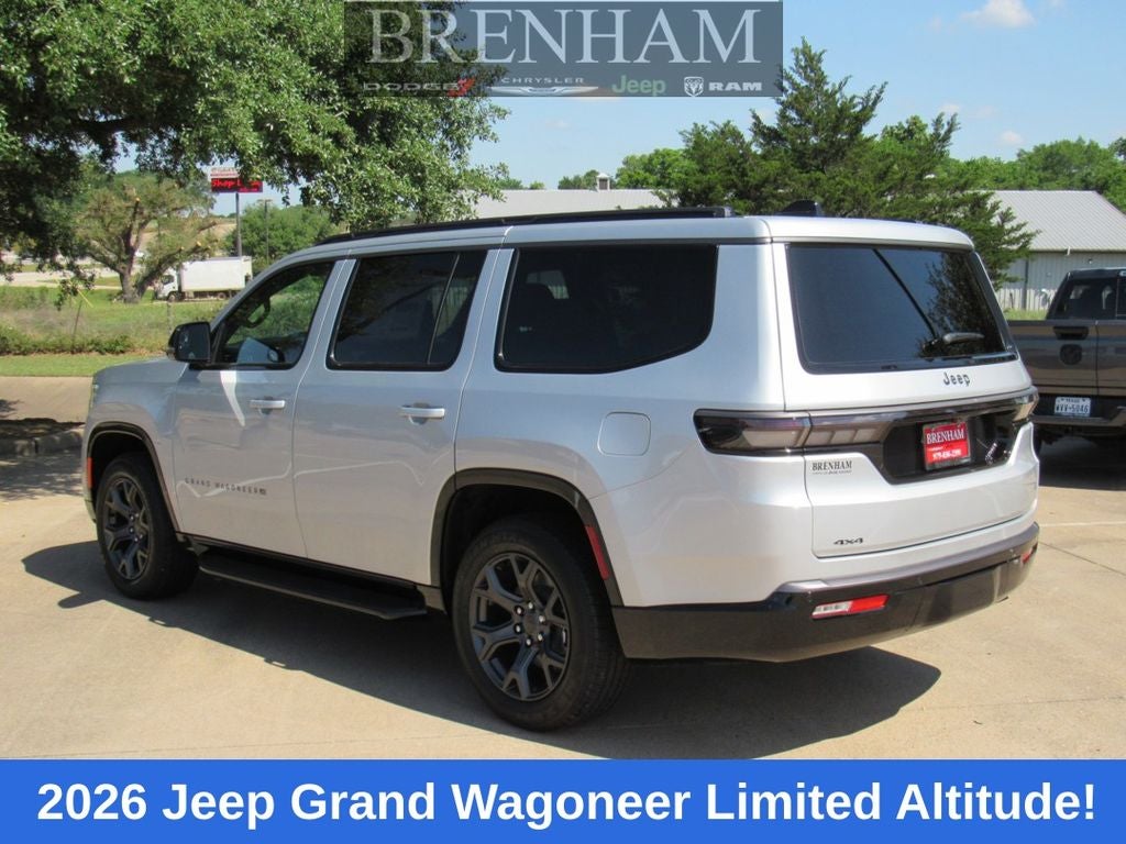 2026 Jeep Grand Wagoneer GRAND WAGONEER LIMITED ALTITUDE 4X4