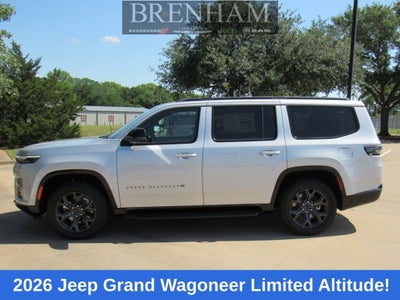2026 Jeep Grand Wagoneer GRAND WAGONEER LIMITED ALTITUDE 4X4