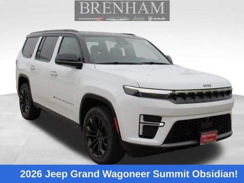 2026 Jeep Grand Wagoneer GRAND WAGONEER SUMMIT OBSIDIAN 4X4