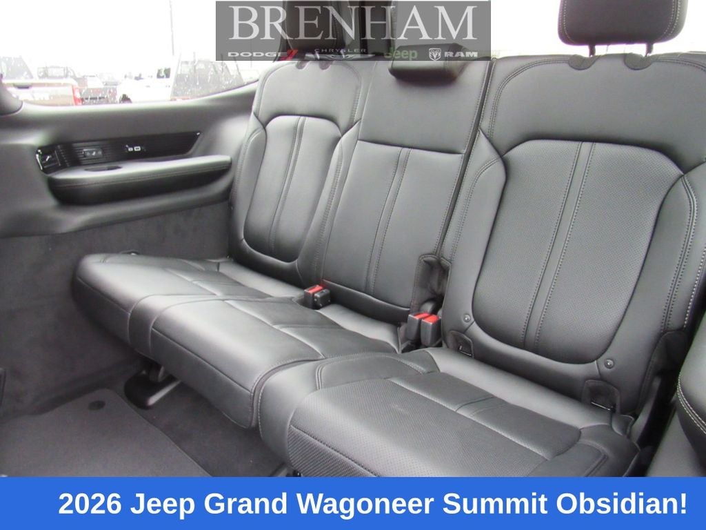 2026 Jeep Grand Wagoneer GRAND WAGONEER SUMMIT OBSIDIAN 4X4