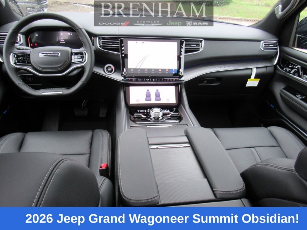 2026 Jeep Grand Wagoneer GRAND WAGONEER SUMMIT OBSIDIAN 4X4