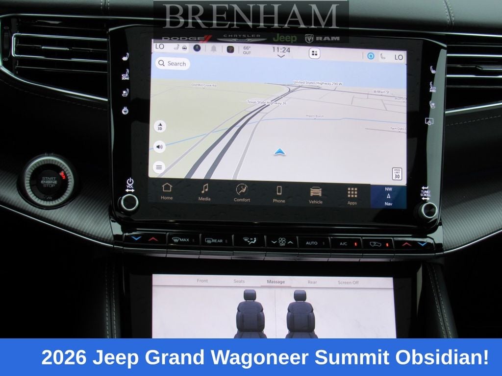 2026 Jeep Grand Wagoneer GRAND WAGONEER SUMMIT OBSIDIAN 4X4