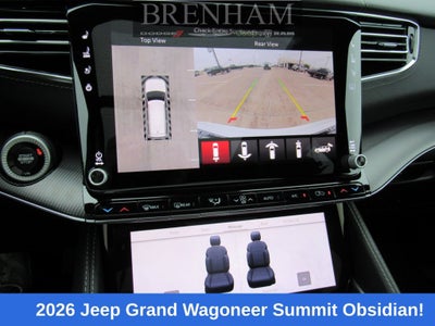 2026 Jeep Grand Wagoneer GRAND WAGONEER SUMMIT OBSIDIAN 4X4