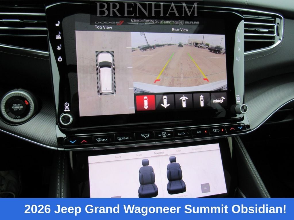 2026 Jeep Grand Wagoneer GRAND WAGONEER SUMMIT OBSIDIAN 4X4