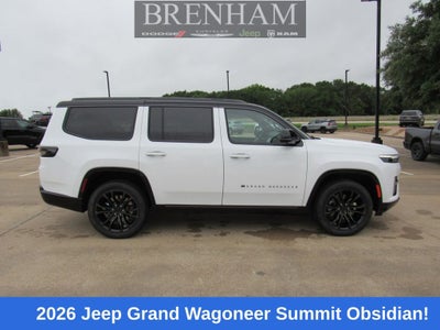 2026 Jeep Grand Wagoneer GRAND WAGONEER SUMMIT OBSIDIAN 4X4