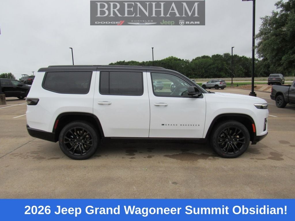 2026 Jeep Grand Wagoneer GRAND WAGONEER SUMMIT OBSIDIAN 4X4