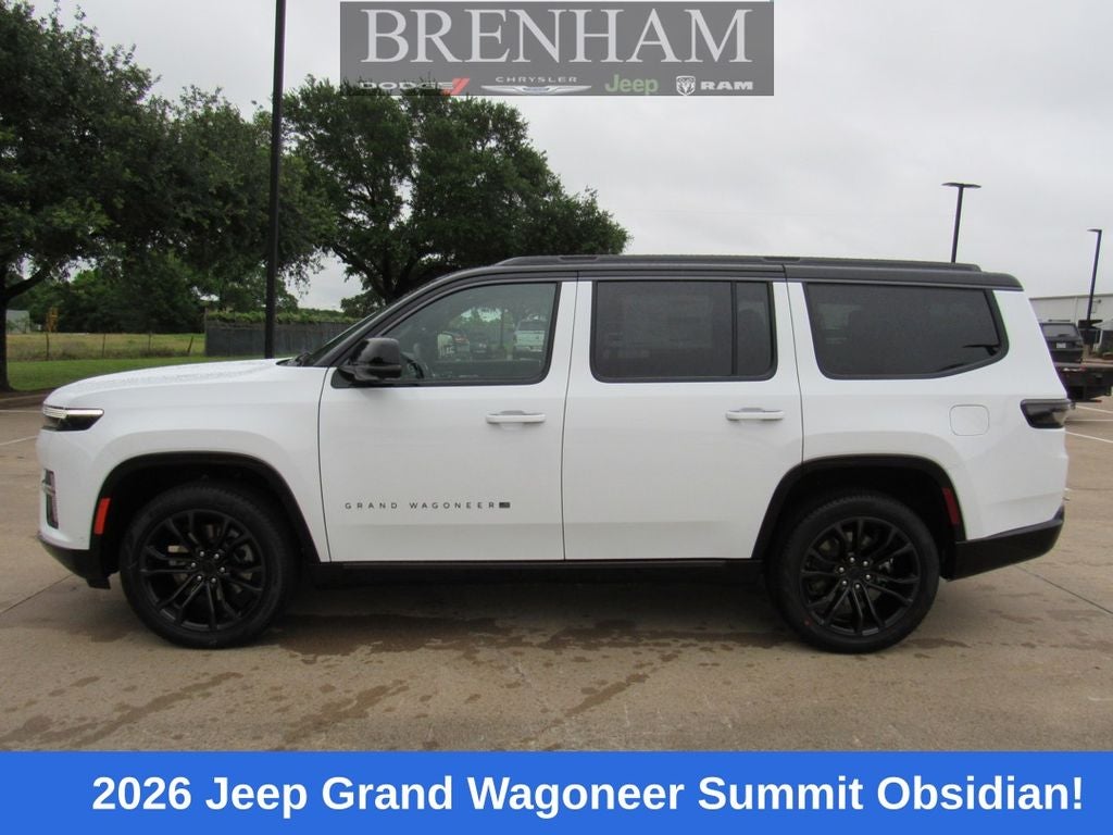 2026 Jeep Grand Wagoneer GRAND WAGONEER SUMMIT OBSIDIAN 4X4
