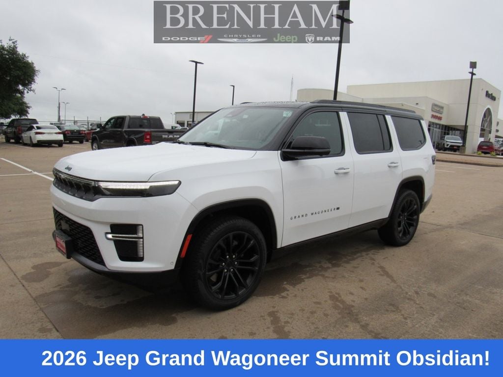 2026 Jeep Grand Wagoneer GRAND WAGONEER SUMMIT OBSIDIAN 4X4