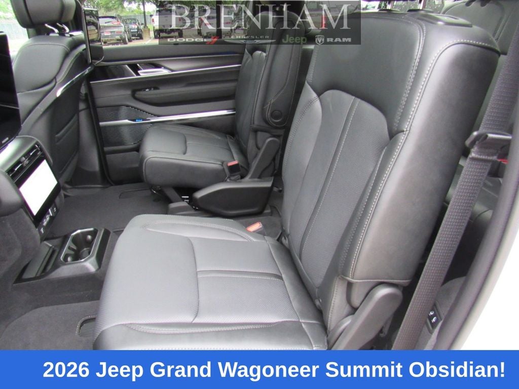 2026 Jeep Grand Wagoneer GRAND WAGONEER SUMMIT OBSIDIAN 4X4