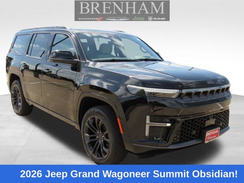 2026 Jeep Grand Wagoneer GRAND WAGONEER SUMMIT OBSIDIAN 4X4