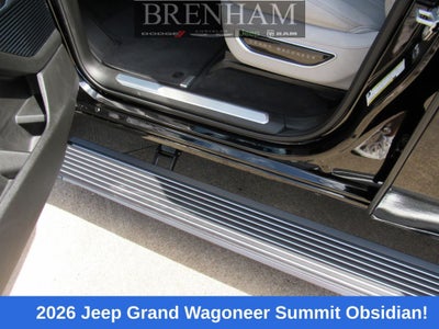 2026 Jeep Grand Wagoneer GRAND WAGONEER SUMMIT OBSIDIAN 4X4