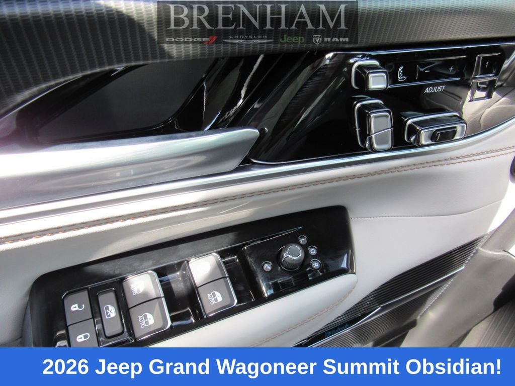 2026 Jeep Grand Wagoneer GRAND WAGONEER SUMMIT OBSIDIAN 4X4