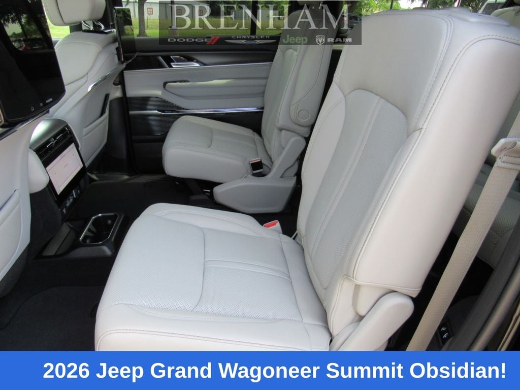 2026 Jeep Grand Wagoneer GRAND WAGONEER SUMMIT OBSIDIAN 4X4
