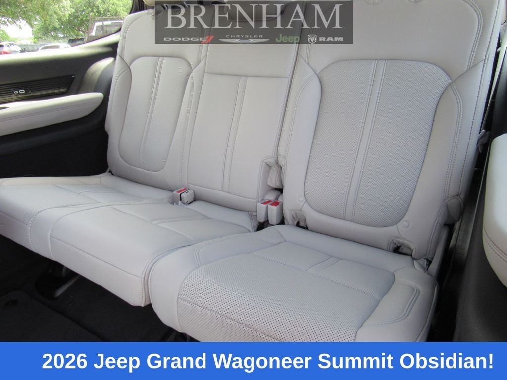 2026 Jeep Grand Wagoneer GRAND WAGONEER SUMMIT OBSIDIAN 4X4