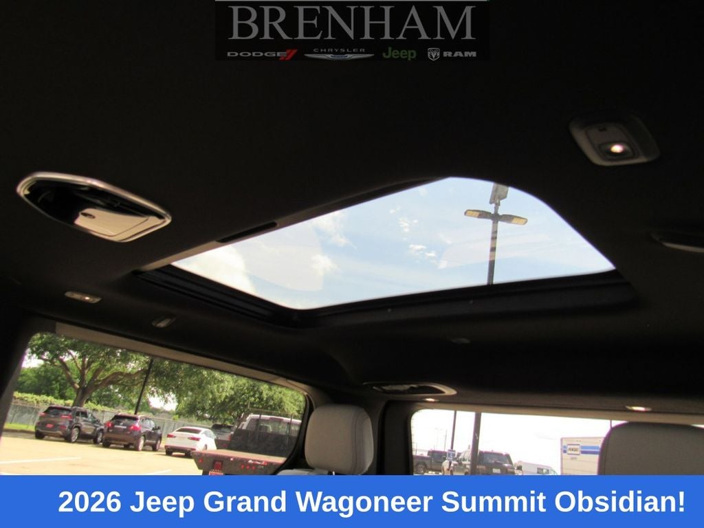 2026 Jeep Grand Wagoneer GRAND WAGONEER SUMMIT OBSIDIAN 4X4