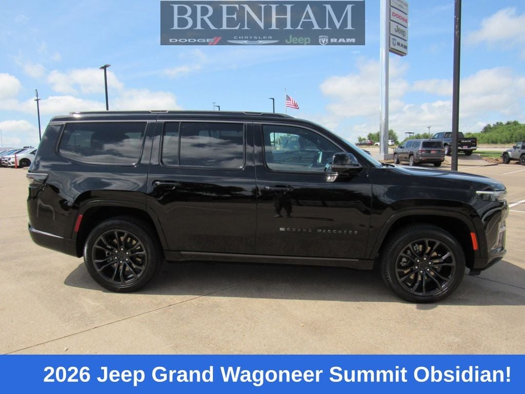 2026 Jeep Grand Wagoneer GRAND WAGONEER SUMMIT OBSIDIAN 4X4