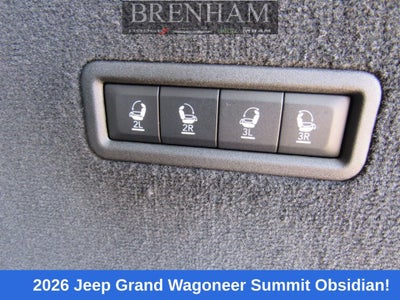 2026 Jeep Grand Wagoneer GRAND WAGONEER SUMMIT OBSIDIAN 4X4