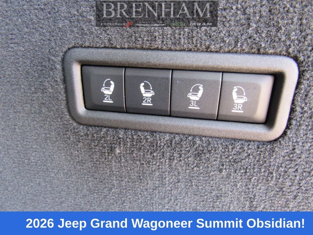 2026 Jeep Grand Wagoneer GRAND WAGONEER SUMMIT OBSIDIAN 4X4