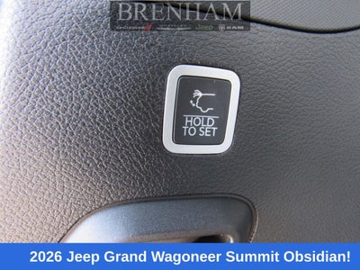 2026 Jeep Grand Wagoneer GRAND WAGONEER SUMMIT OBSIDIAN 4X4