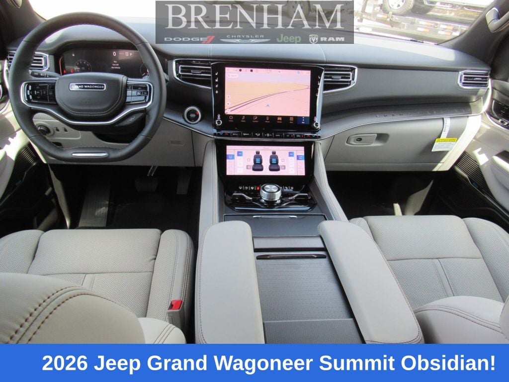 2026 Jeep Grand Wagoneer GRAND WAGONEER SUMMIT OBSIDIAN 4X4