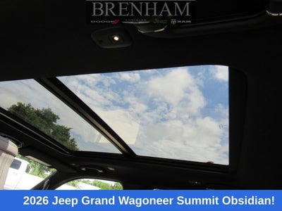 2026 Jeep Grand Wagoneer GRAND WAGONEER SUMMIT OBSIDIAN 4X4