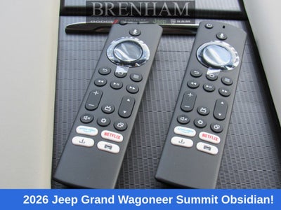 2026 Jeep Grand Wagoneer GRAND WAGONEER SUMMIT OBSIDIAN 4X4