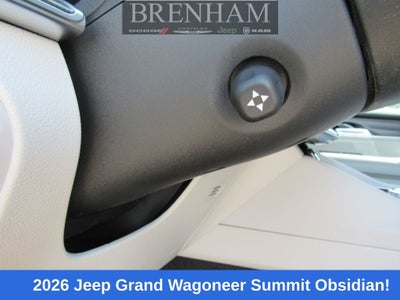 2026 Jeep Grand Wagoneer GRAND WAGONEER SUMMIT OBSIDIAN 4X4