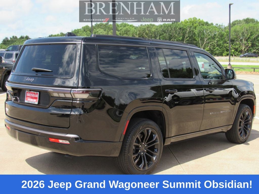 2026 Jeep Grand Wagoneer GRAND WAGONEER SUMMIT OBSIDIAN 4X4