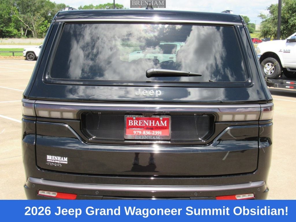 2026 Jeep Grand Wagoneer GRAND WAGONEER SUMMIT OBSIDIAN 4X4