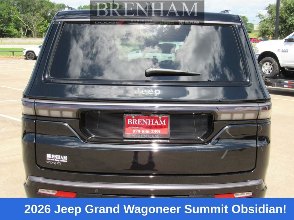 2026 Jeep Grand Wagoneer GRAND WAGONEER SUMMIT OBSIDIAN 4X4