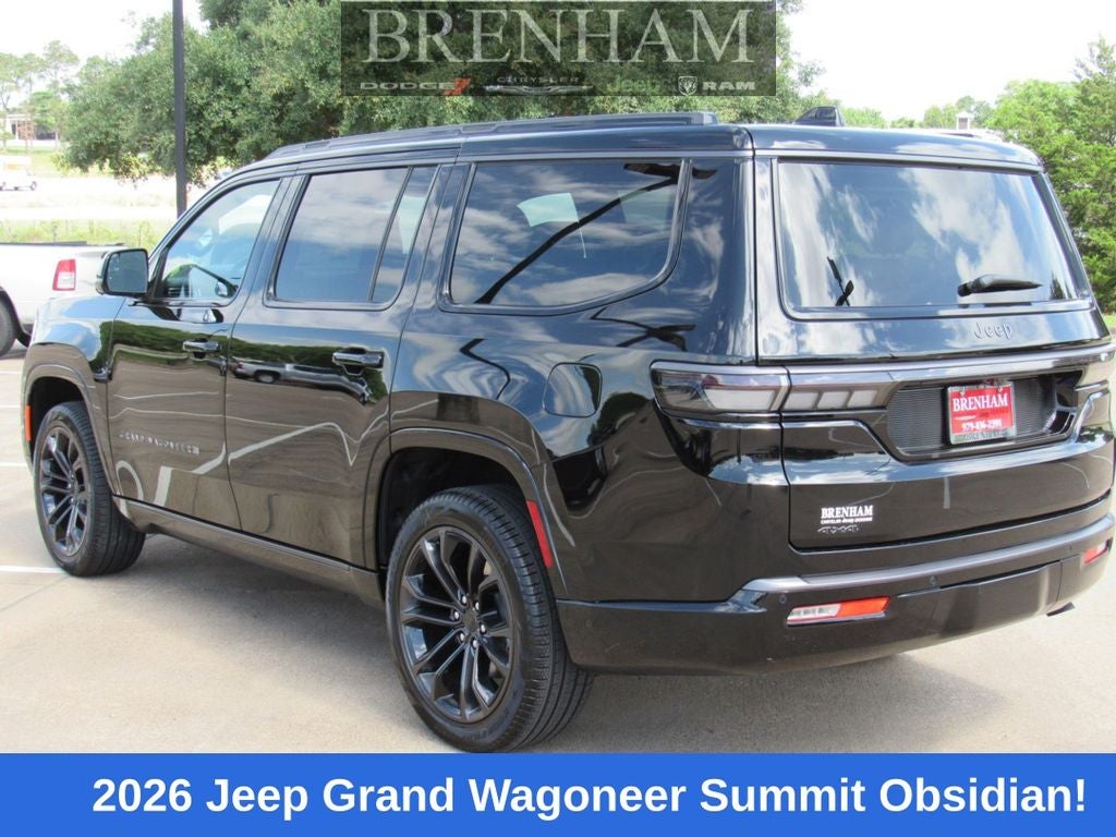 2026 Jeep Grand Wagoneer GRAND WAGONEER SUMMIT OBSIDIAN 4X4
