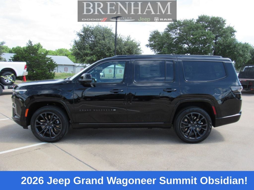 2026 Jeep Grand Wagoneer GRAND WAGONEER SUMMIT OBSIDIAN 4X4