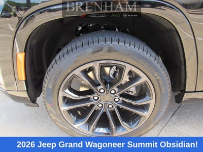 2026 Jeep Grand Wagoneer GRAND WAGONEER SUMMIT OBSIDIAN 4X4