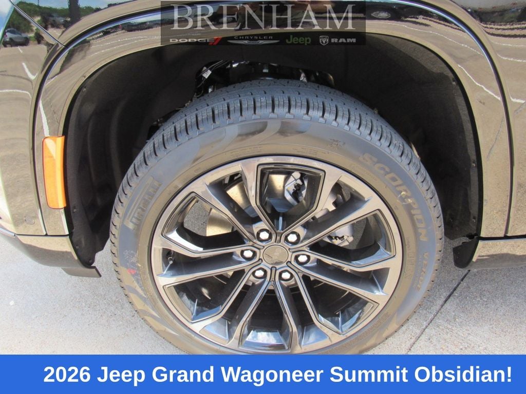 2026 Jeep Grand Wagoneer GRAND WAGONEER SUMMIT OBSIDIAN 4X4
