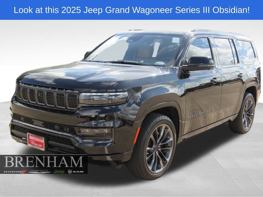 2025 Jeep Grand Wagoneer GRAND WAGONEER SERIES III OBSIDIAN 4X4