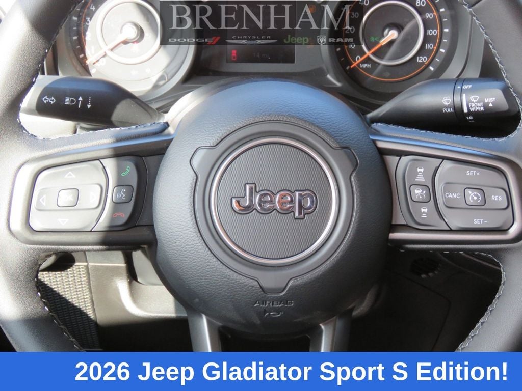 2026 Jeep Gladiator GLADIATOR SPORT S 4X4