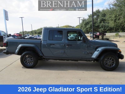 2026 Jeep Gladiator GLADIATOR SPORT S 4X4