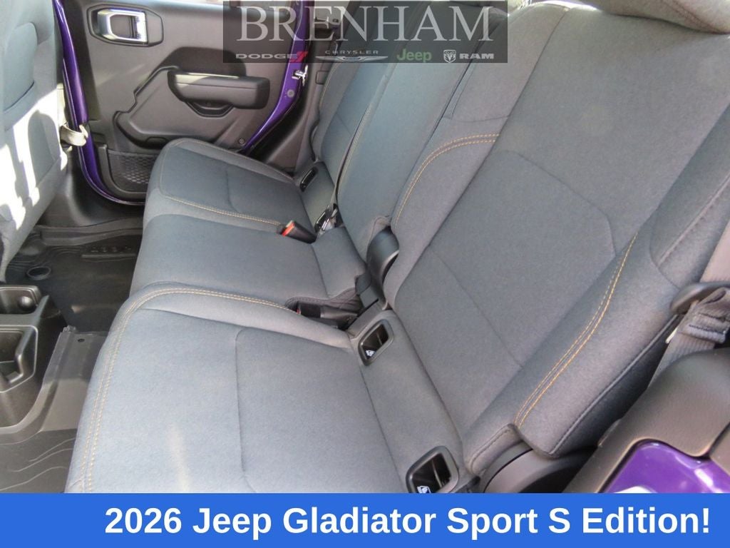 2026 Jeep Gladiator GLADIATOR SPORT S 4X4