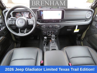 2026 Jeep Gladiator GLADIATOR TEXAS TRAIL 4X4