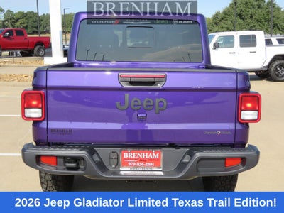 2026 Jeep Gladiator GLADIATOR TEXAS TRAIL 4X4