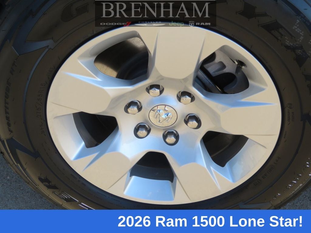 2026 RAM Ram 1500 RAM 1500 LONE STAR CREW CAB 4X2 5'7' BOX