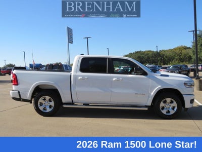 2026 RAM Ram 1500 RAM 1500 LONE STAR CREW CAB 4X2 5'7' BOX