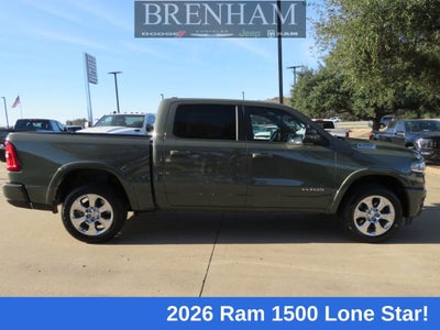 2026 RAM Ram 1500 RAM 1500 LONE STAR CREW CAB 4X4 5'7' BOX