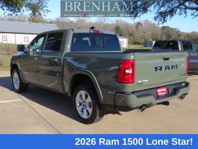 2026 RAM Ram 1500 RAM 1500 LONE STAR CREW CAB 4X4 5'7' BOX