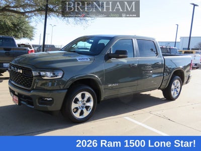 2026 RAM Ram 1500 RAM 1500 LONE STAR CREW CAB 4X4 5'7' BOX