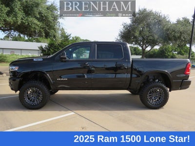 2025 RAM Ram 1500 RAM 1500 LONE STAR CREW CAB 4X4 5'7' BOX